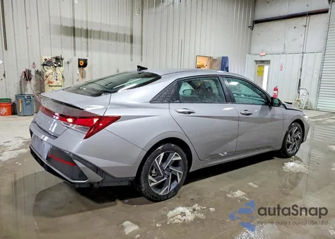 2025 Hyundai Elantra Sel Sport from USA, damaged, VIN KMHLM4DG0SU933162